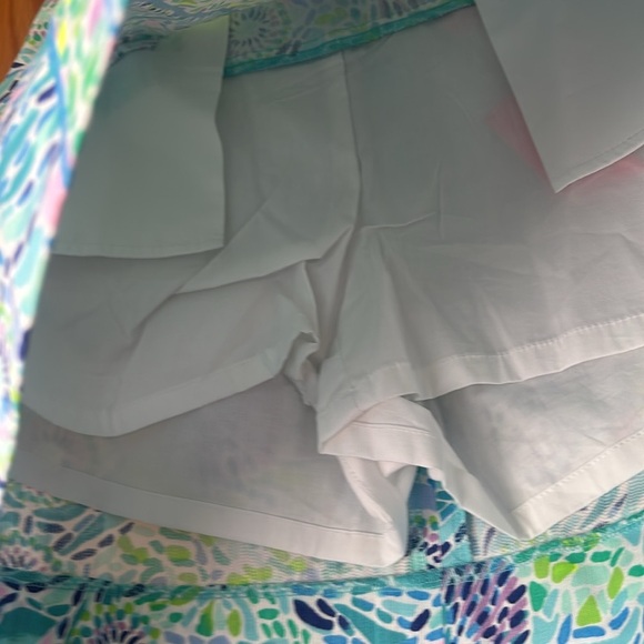 Lilly Pulitzer Marigold Skort In Open Water - Picture 4 of 8